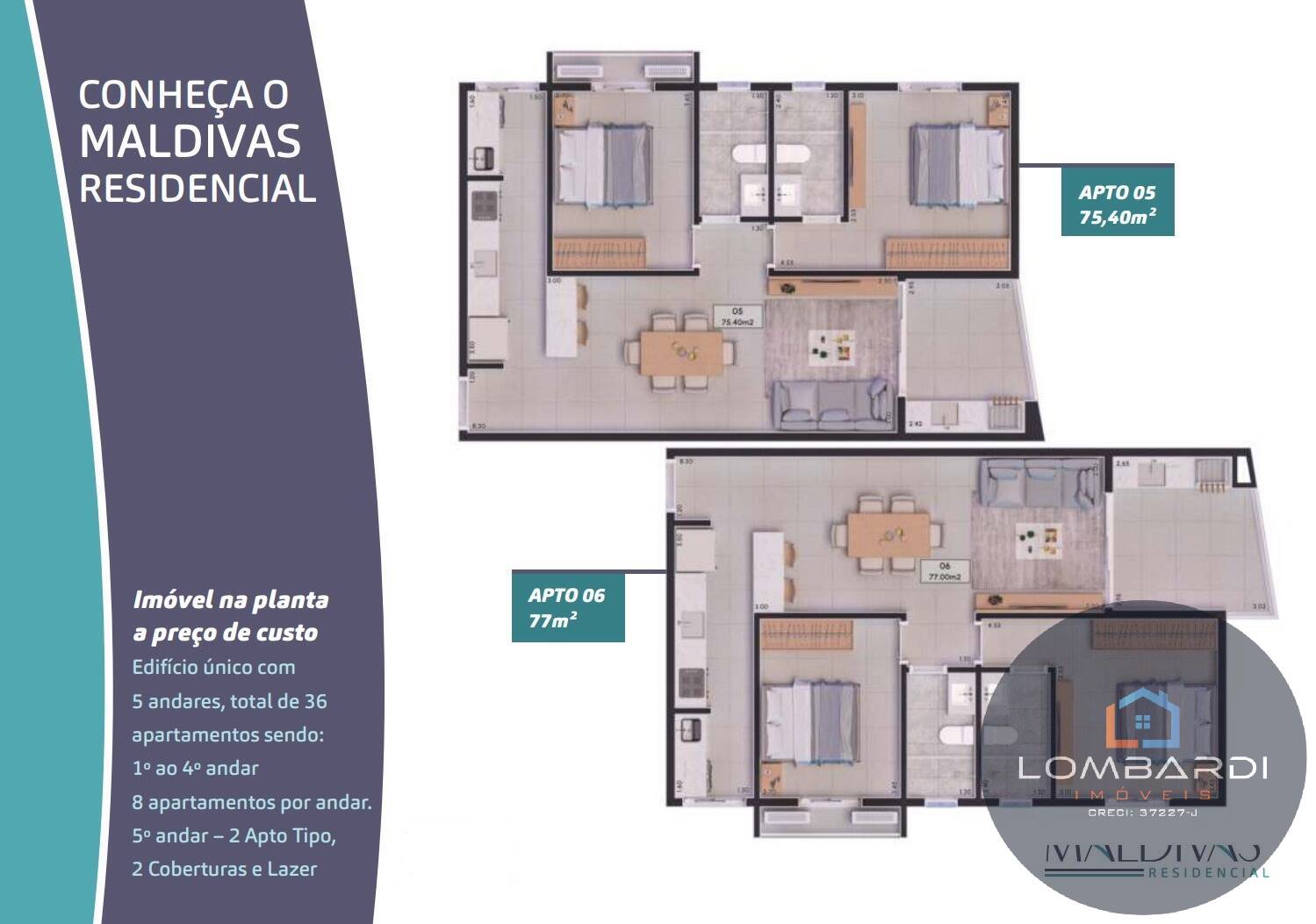 Apartamento, 2 quartos, 77 m² - Foto 5