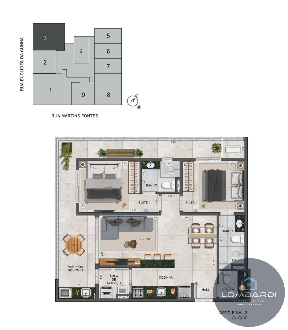 Apartamento, 1 quarto, 31 m² - Foto 9